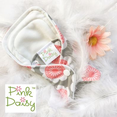 Pink Daisy Reusable Sanitary Pads
